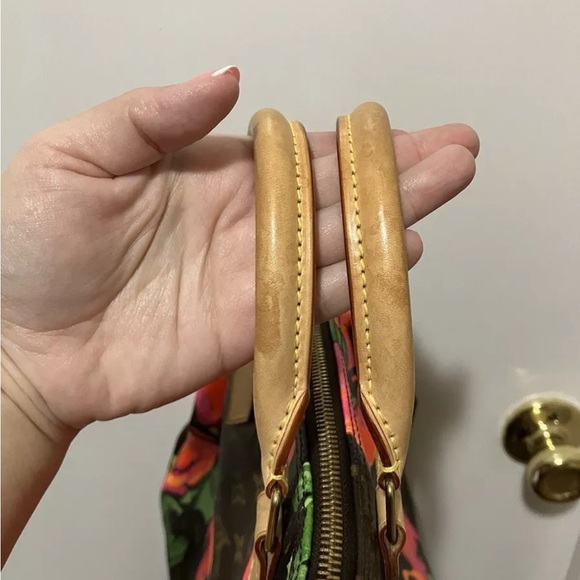 Louis Vuitton Monogram Roses Speedy 30 bag LV Vintage Flower Tote Sprouse Tote - Picture 9 of 13